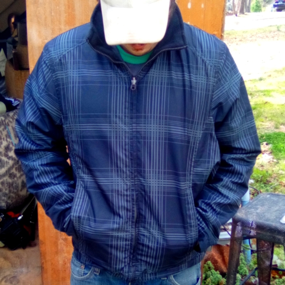 Black Men's M lightweight No Boundaries Jacket